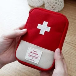 Portable Medicine Bag Cute First Aid Kit Medical Emergency Kits Organizer Outdoor Household Medicine Pill Storage Bag Travel